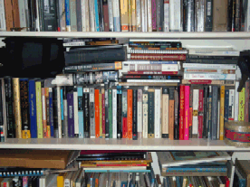 Chaplin's Book Shelves