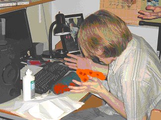 Matt has trouble holding his liquor!