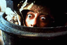 Hiding in the trashcan, giving a new way to think about trash talking.